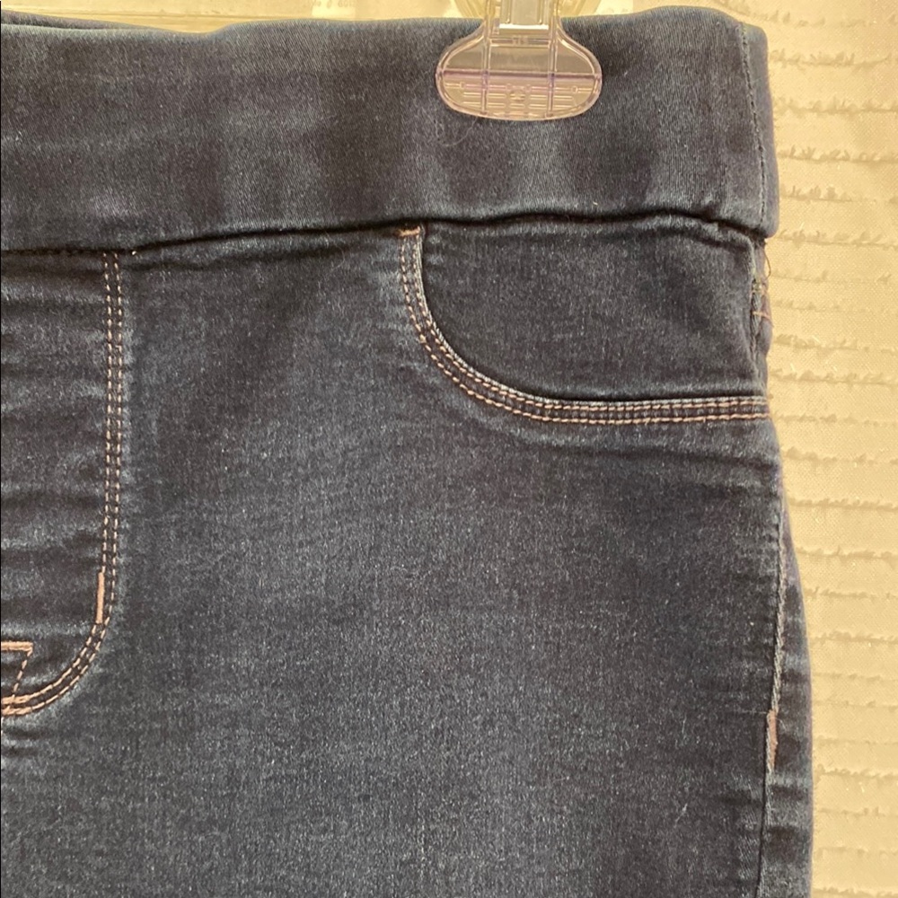 Nine West Dark Blue Jean Long Shorts - Picture 6 of 13